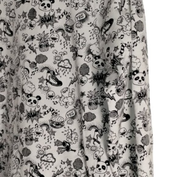 Forever 21 graphic printed sweater size M - Picture 4 of 6